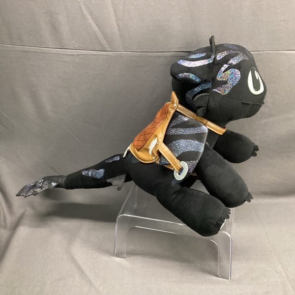 BUILD A BEAR HOW TO TRAIN YOUR DRAGON TOOTHLESS  SPECIAL EDITION BIOLUMINESCENT - Picture 2 of 16